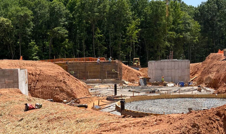 Senoia, GA Keg Creek Water Pollution Control Plant Haren Construction